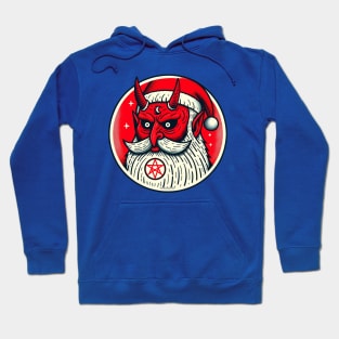 Hail Santa - Creepy Devil Santa Hoodie